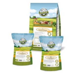Bellfor Sparset Nr. 3 - Wiesen-Schmaus 10kg + Fleischstreifen Truthahn 100g + Fleischstreifen Ente 100g