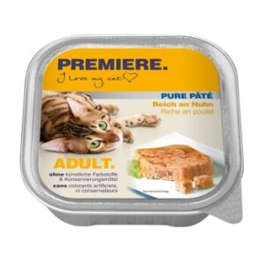 PREMIERE Pur Paté Adult Huhn 64x100 g