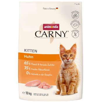 animonda Carny Nassfutter Katze Kitten Huhn 10 kg