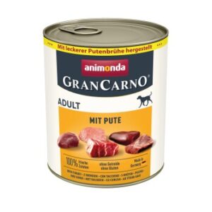 animonda GranCarno Original Nassfutter Hund Adult, Pute 24x800 g