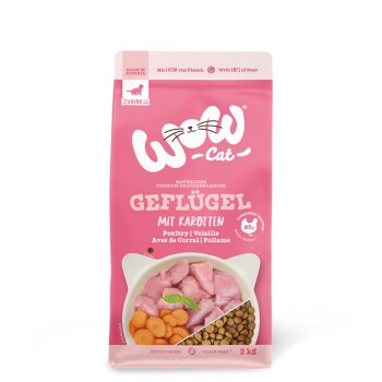 WOW Cat Junior Geflügel 2x2 kg