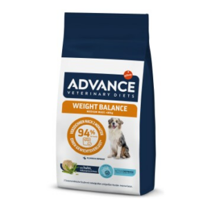 ADVANCE Veterinary Diets Weight Balance Medium-Maxi - Kroketten für übergewichtige Hunde 12kg