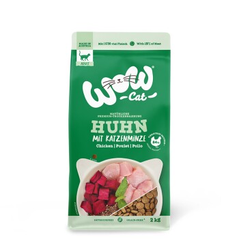 WOW Cat Adult Huhn 2x2 kg