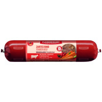 Fleischeslust Nassfutter Hund Classic Adult Rind 12x800 g