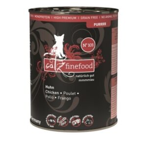 Catz finefood Nassfutter Katze Purrrr Adult No. 103 Huhn 12x400 g