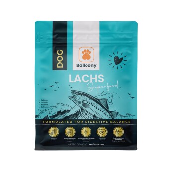 German Shephy Balloony Hundefutter Lachs