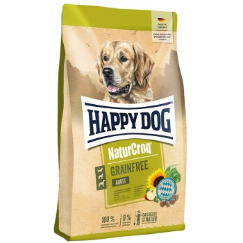 HAPPY DOG NaturCroq Trockenfutter Hund Adult, Grainfree 15 kg