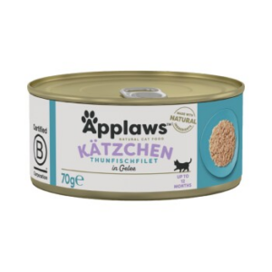 Applaws Nassfutter Kitten in Gelee Thunfisch 24x70 g