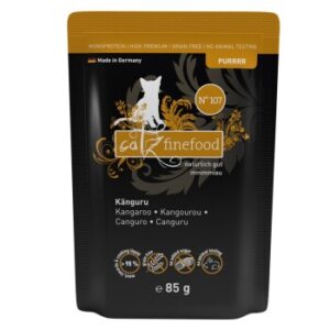 Catz finefood Nassfutter Katze Purrrr Adult No. 107 Känguru 32x85 g
