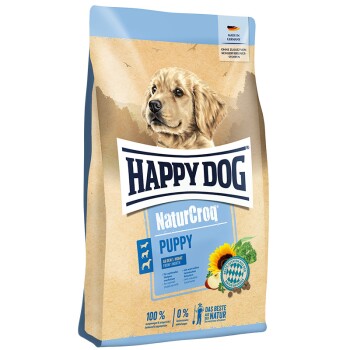 HAPPY DOG NaturCroq Trockenfutter Hund Puppy 2x15 kg