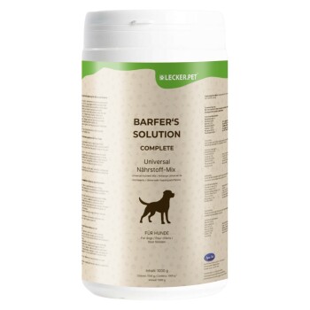 Lyra Pet Lecker.Pet Barfer's Solution Complete Universal Nährstoff Mix Pulver für Hunde