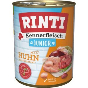 RINTI Kennerfleisch Junior Huhn 24x800 g