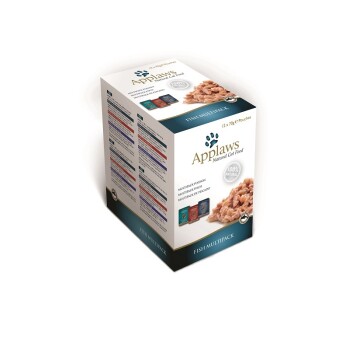 Applaws Nassfutter Katze Adult Multipack Fischvariation 48x70 g