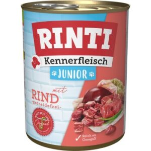 RINTI Kennerfleisch Junior Rind 24x800 g