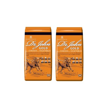 Dr John Gold Trockenfutter Huhn und Gemüse 2x4 kg