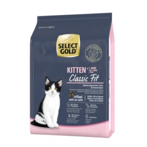 SELECT GOLD Kitten Geflügel und Lachs 2x2,5 kg