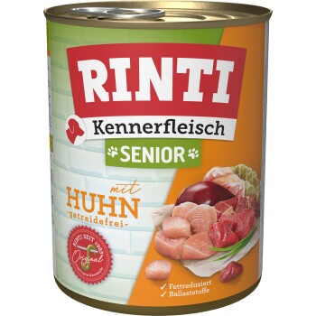 RINTI Kennerfleisch Senior Huhn 12x800 g