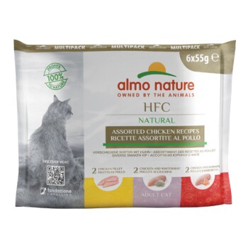 Almo nature HFC 6x55g Huhn