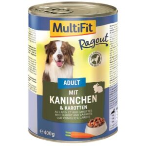 MultiFit Adult Ragout Kaninchen und Karotten 6x400 g