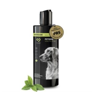 Peticare Anti-Parasiten Hunde-Shampoo gegen Milben Flöhe Pilz, lindert Juckreiz | 250 ml