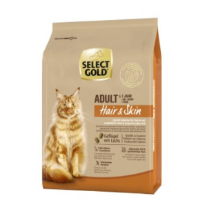 SELECT GOLD Hair+Skin Adult Lachs und Geflügel 2,5 kg