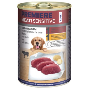 PREMIERE Meati Sensitive Rind und Kartoffel 6x400 g