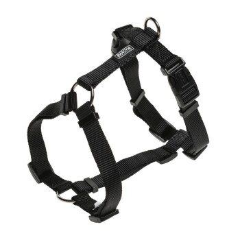 AniOne H-Geschirr Classic Nylon schwarz L