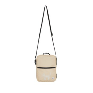 Barkalot Wandertasche Upcycling-Stoff beige