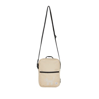 Barkalot Wandertasche Upcycling-Stoff beige