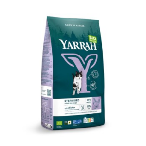 Yarrah Bio Adult Trockenfutter für sterilisierte Katzen Huhn & Fisch (MSC) 700 g