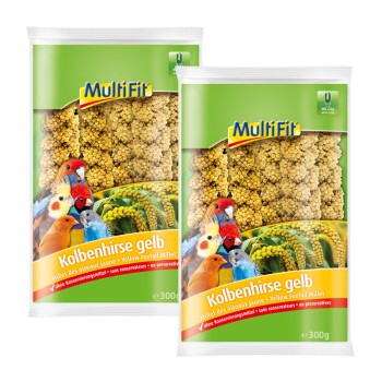 MultiFit Kolbenhirse gelb 2x300 g