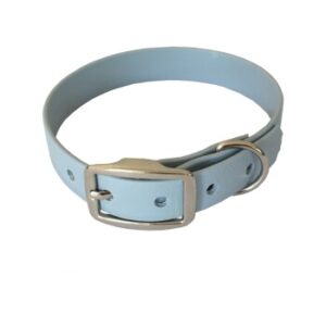 bio-leine 21-30cm HU Biothane Halsband kornblumenblau 46 cm, 56 cm