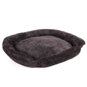 Wallace & Jones Hundebett Cordo schwarz L