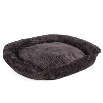 Wallace & Jones Hundebett Cordo schwarz L