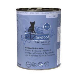 Catz finefood Nassfutter Katze Classic Adult No. 17 Geflügel und Garnele 6x400 g