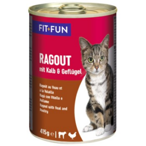 FIT+FUN Ragout Kalb und Geflügel 24x415 g