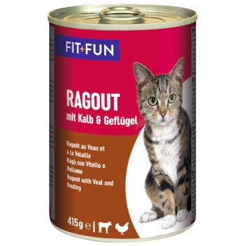 FIT+FUN Ragout Kalb und Geflügel 24x415 g