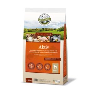 Bellfor Glutenfrei Hundefutter für sportliche Hunde - PREMIUM PUR Aktiv