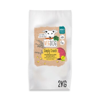 VEGDOG Trockenfutter Simply Crunch 2 kg