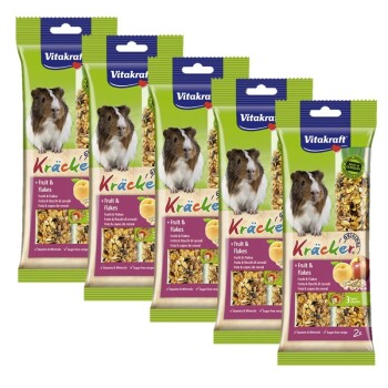 Vitakraft Kräcker Meerschweinchen 5x2er Frucht-Flakes