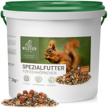 wildtier liebe Eichhörnchenfutter 2kg