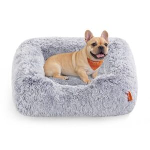 FEANDREA Hundebett M-XL Bezug abnehmbar maschinenwaschbar M