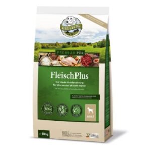 Bellfor Hundefutter mit hohem fleischanteil - PREMIUM PUR FleischPlus - 10 kg