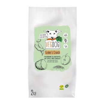 VEGDOG Trockenfutter Farmer's Crunch 2 kg