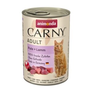 animonda Carny Nassfutter Katze Adult 6x400 g Pute & Lamm