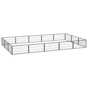 VidaXL Hunde Laufstall / Freilaufgehege 5 m, 3 m, 50 cm