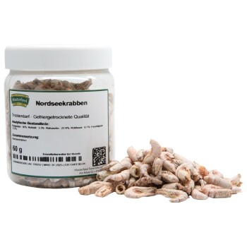 Masterfeed Trockenbarf Nordseekrabben 150 g