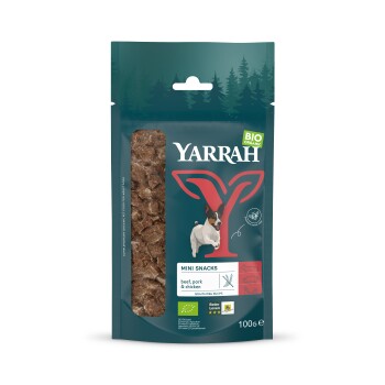 Yarrah Bio Mini-Snack mit Rind 100 g