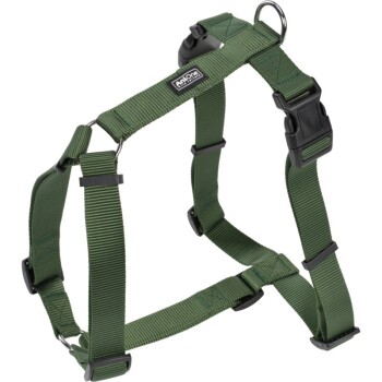 AniOne H-Geschirr Classic Nylon grün XL