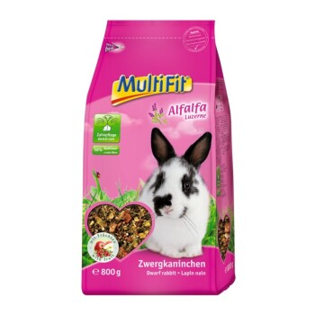 MultiFit für Zwergkaninchen mit Alfalfa 800 g